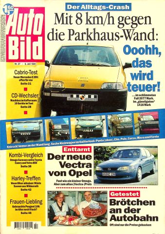 Deckblatt Auto Bild (27/1994)